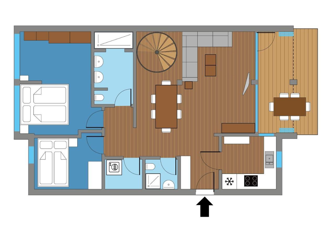 Fewo1846 - Baltic Lodge - Komfortable Maisonettewohnung Mit 3 Schlafzimmern, Balkon Und Blick Auf Die Marina Sonwik Flensburg Exterior photo